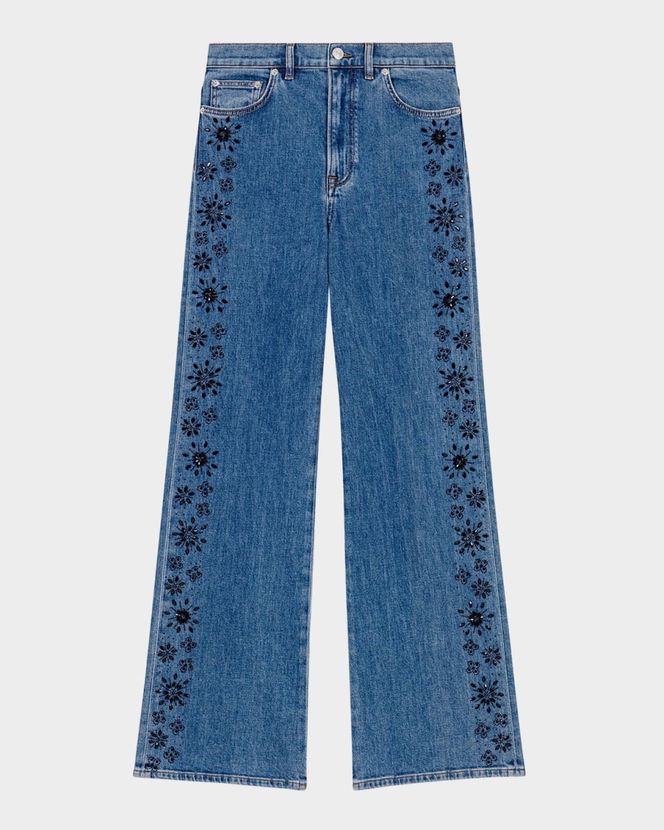 Embroidered Jeans